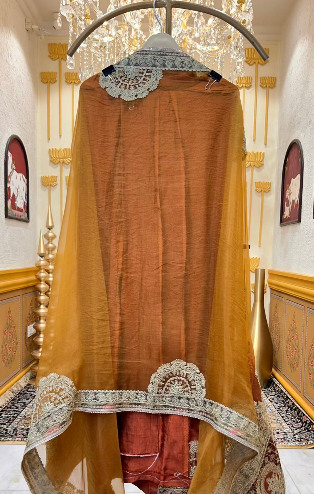 Zaylira Dori Gul Suit (Rust)