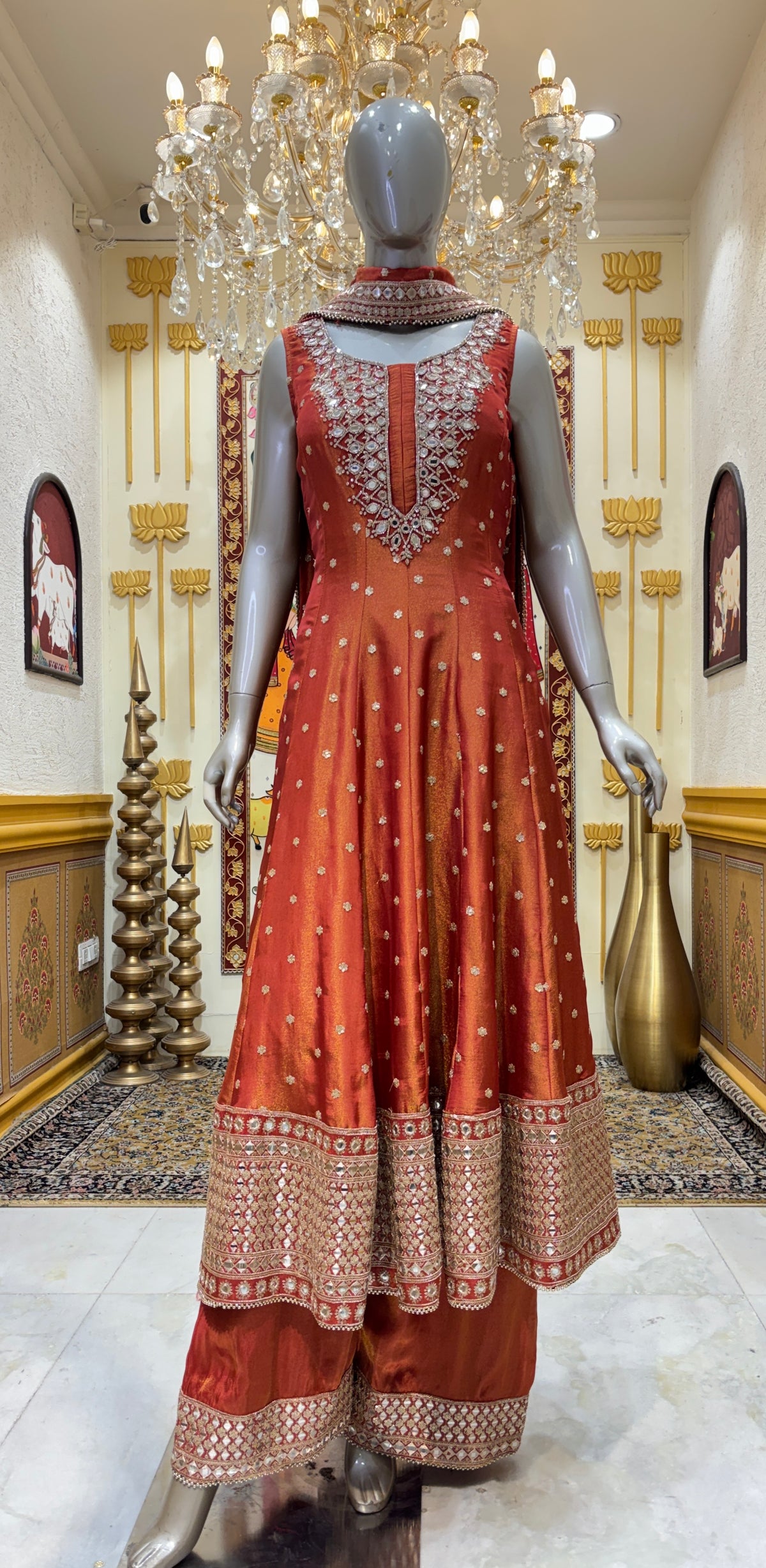 Sheeshmahal Anarkali Set