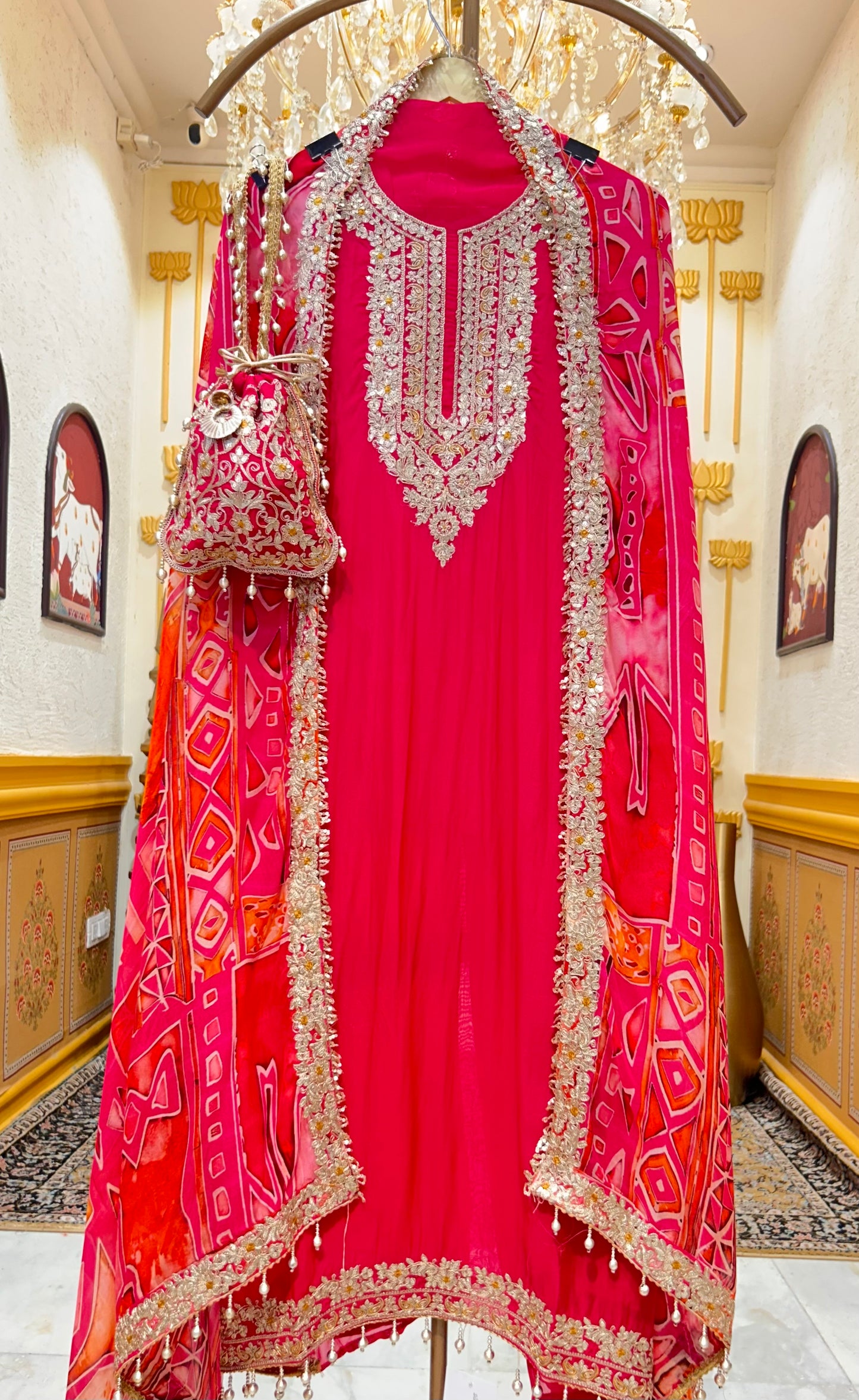 Noor Kiran Organza Suit