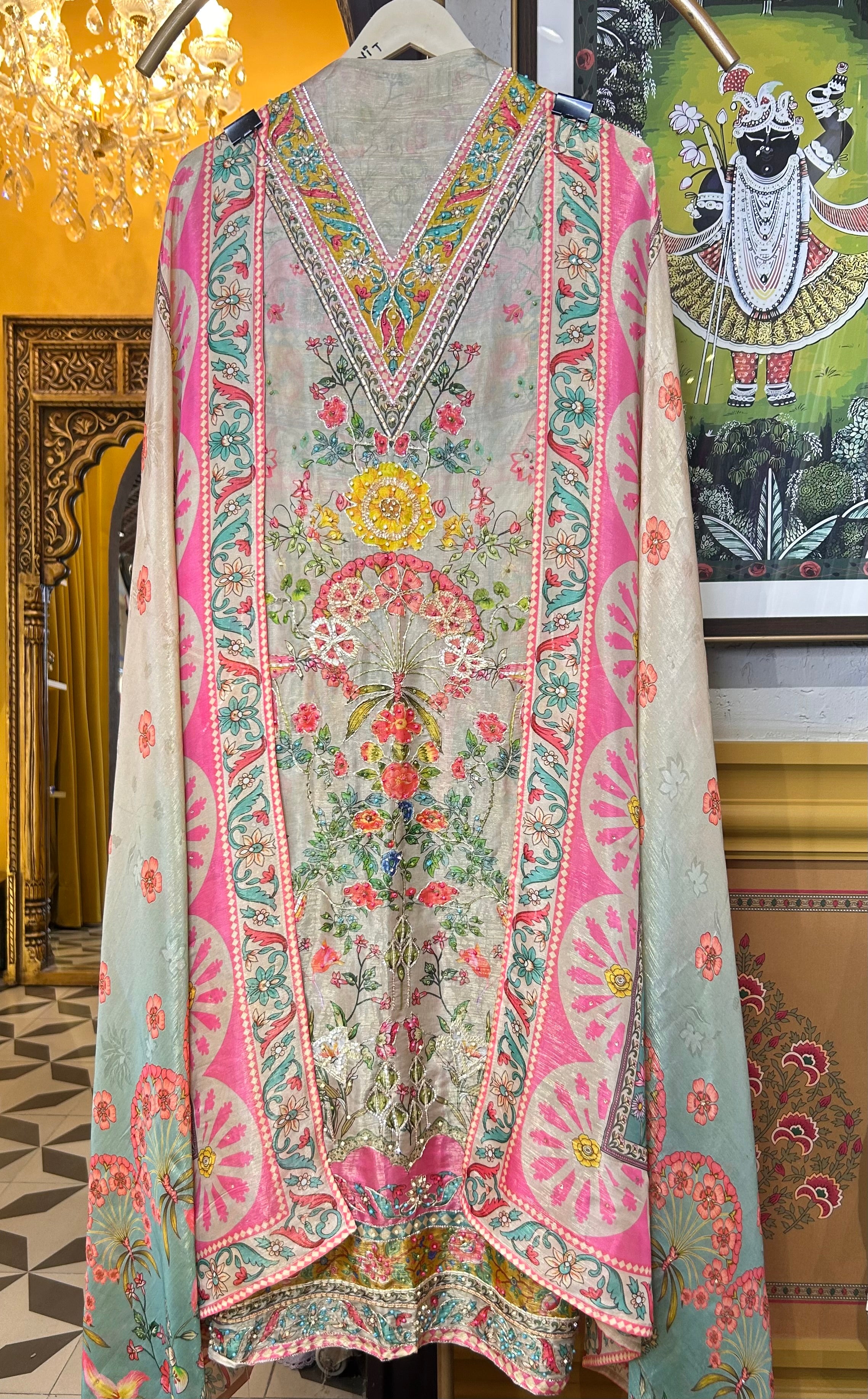 Sazgah Organza Suit