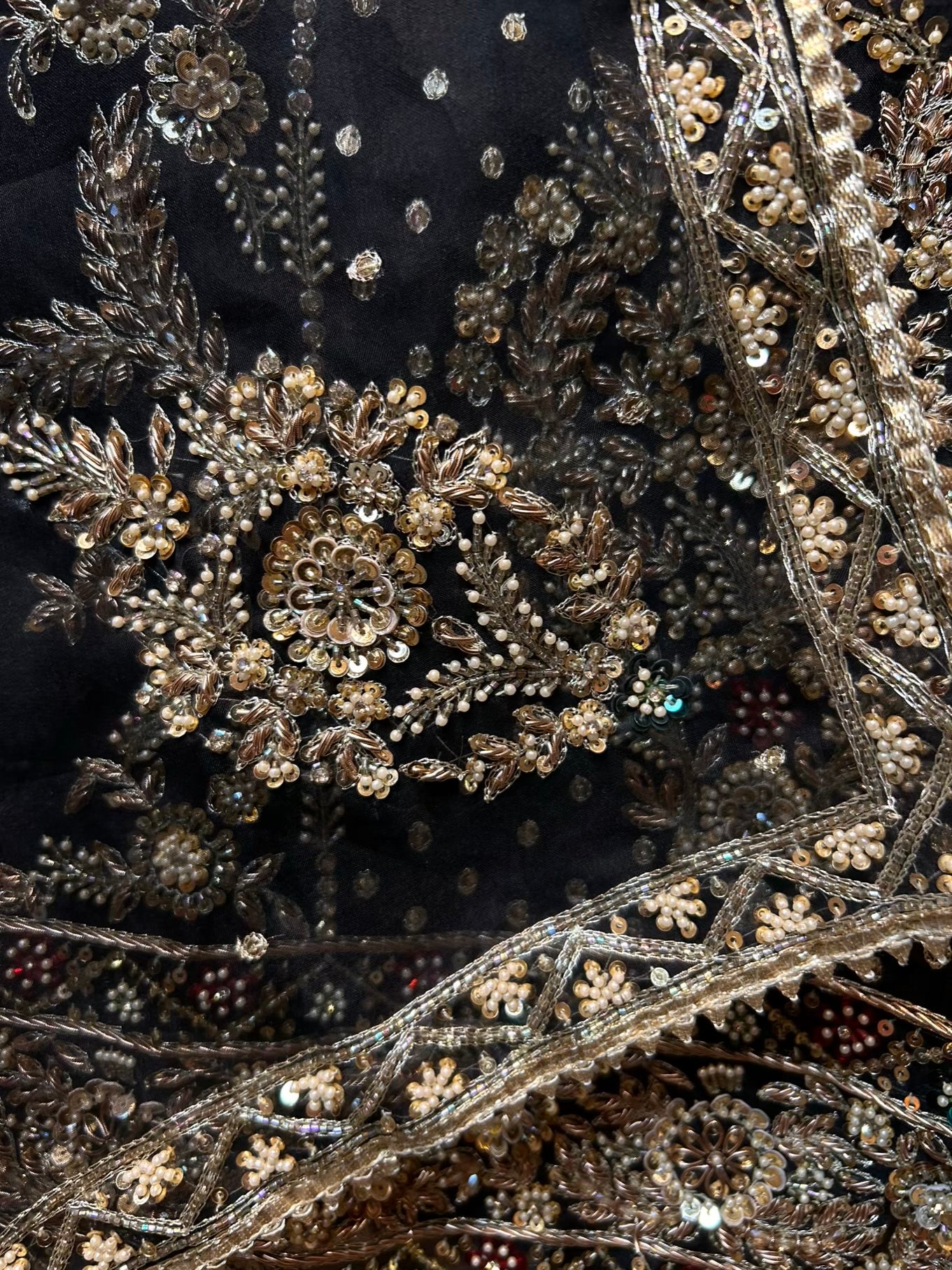 Mehzara Organza Suit