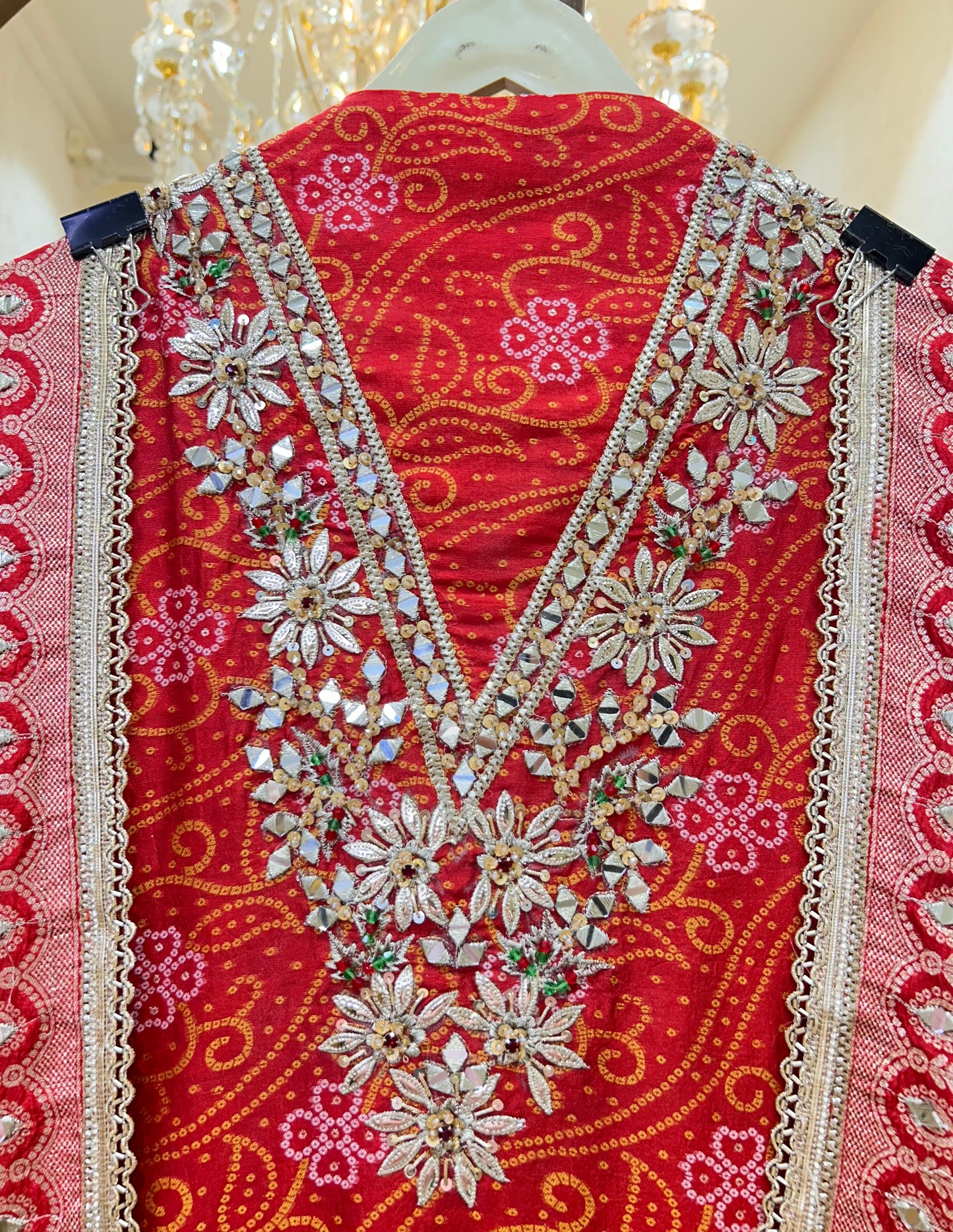 Mehrang Bandhani Suit