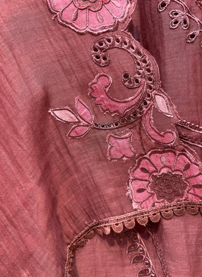 Gulposh Appliqué Suit