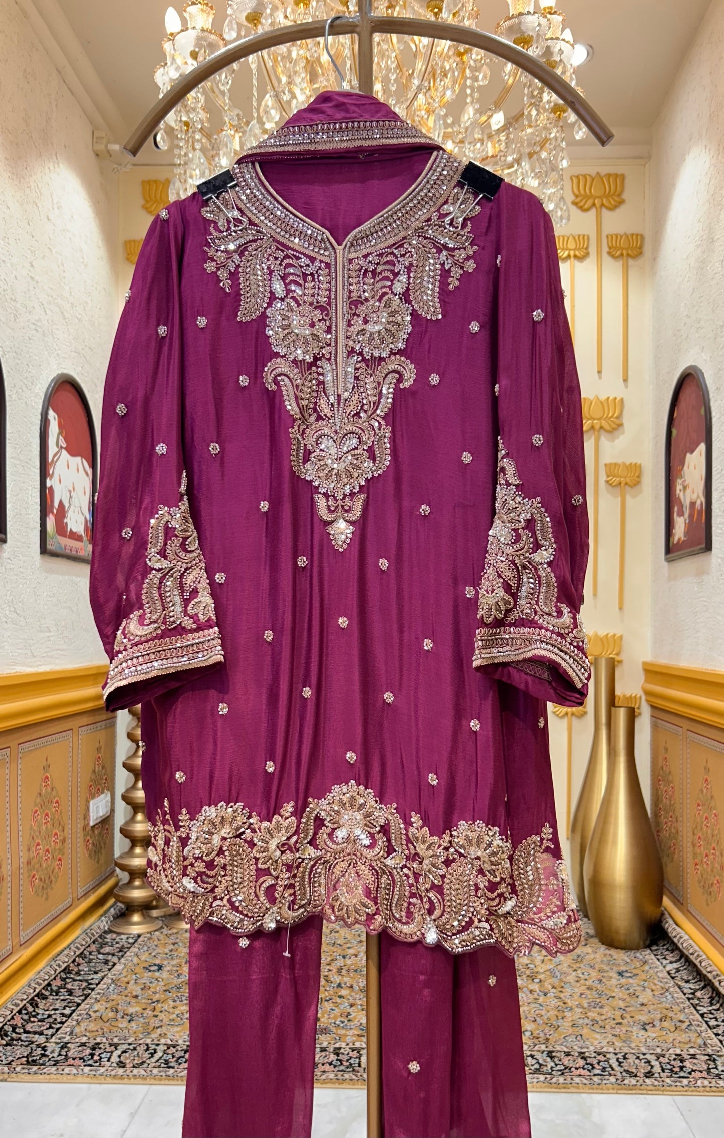 Zareen Mehfil Sharara Set