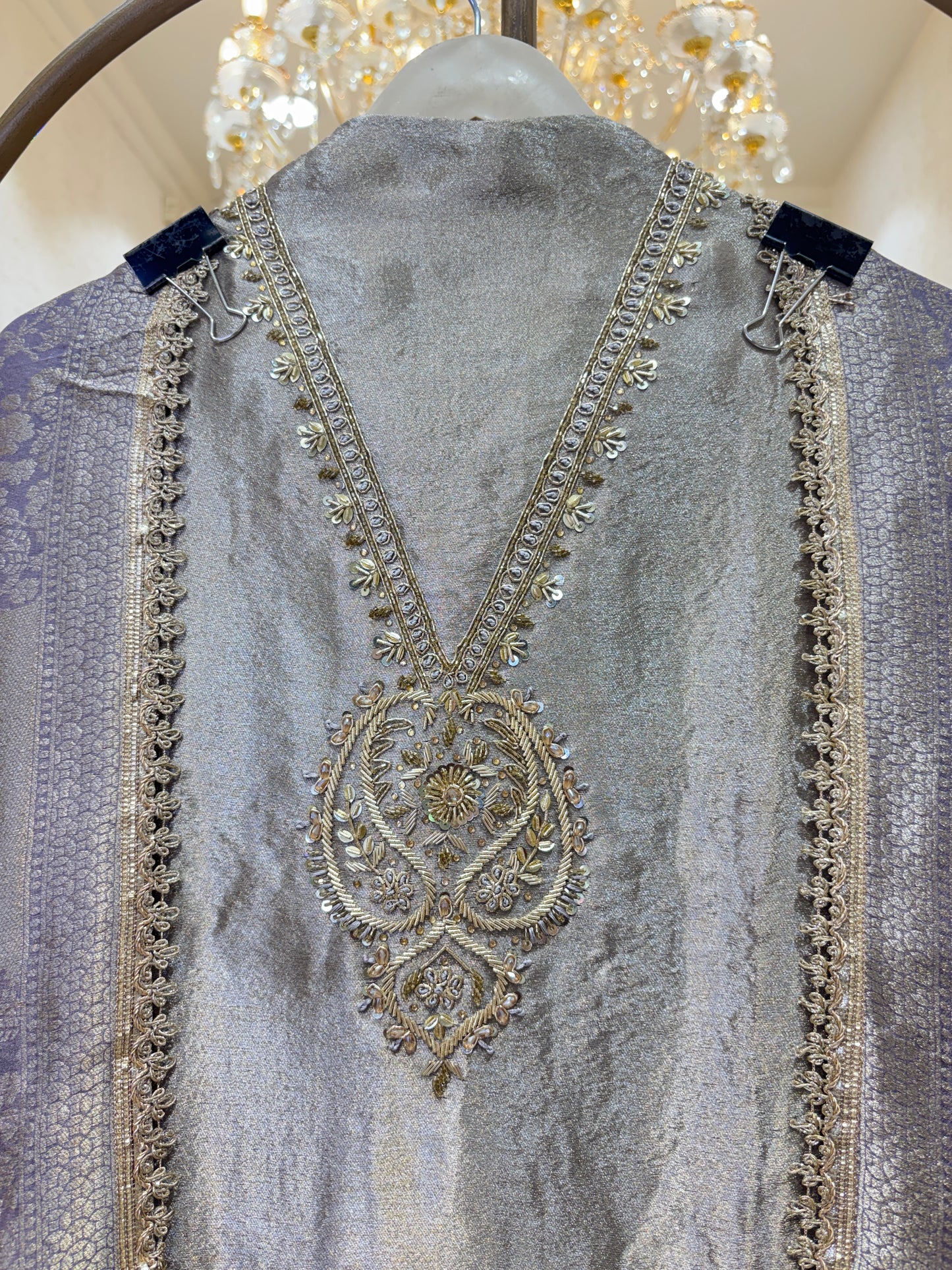 Vyantara Silk Organza Suit