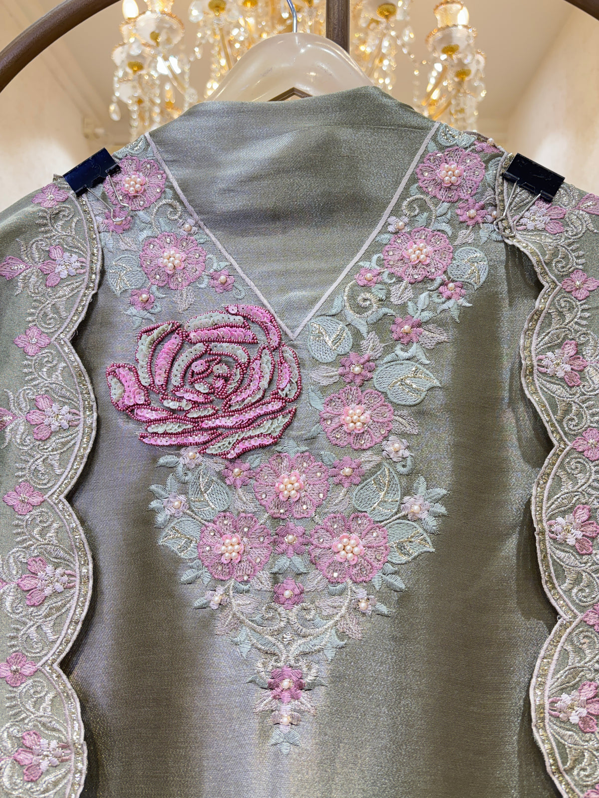 Ruhzeba Organza Suit