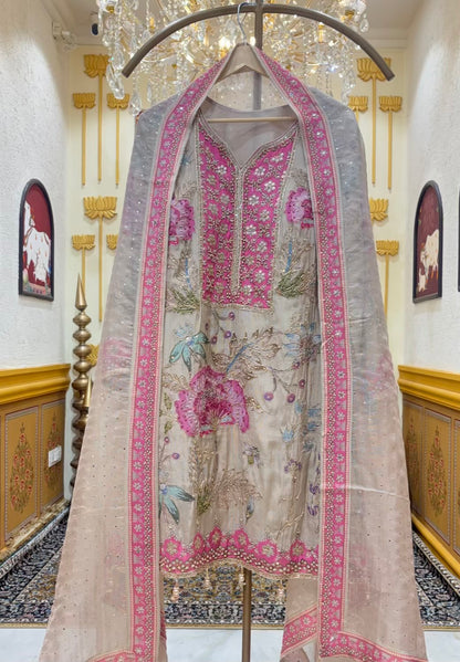 Anaya Tissue Élan Gharara Set
