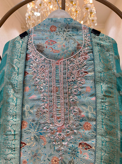 Rajvielle Dabka Suit
