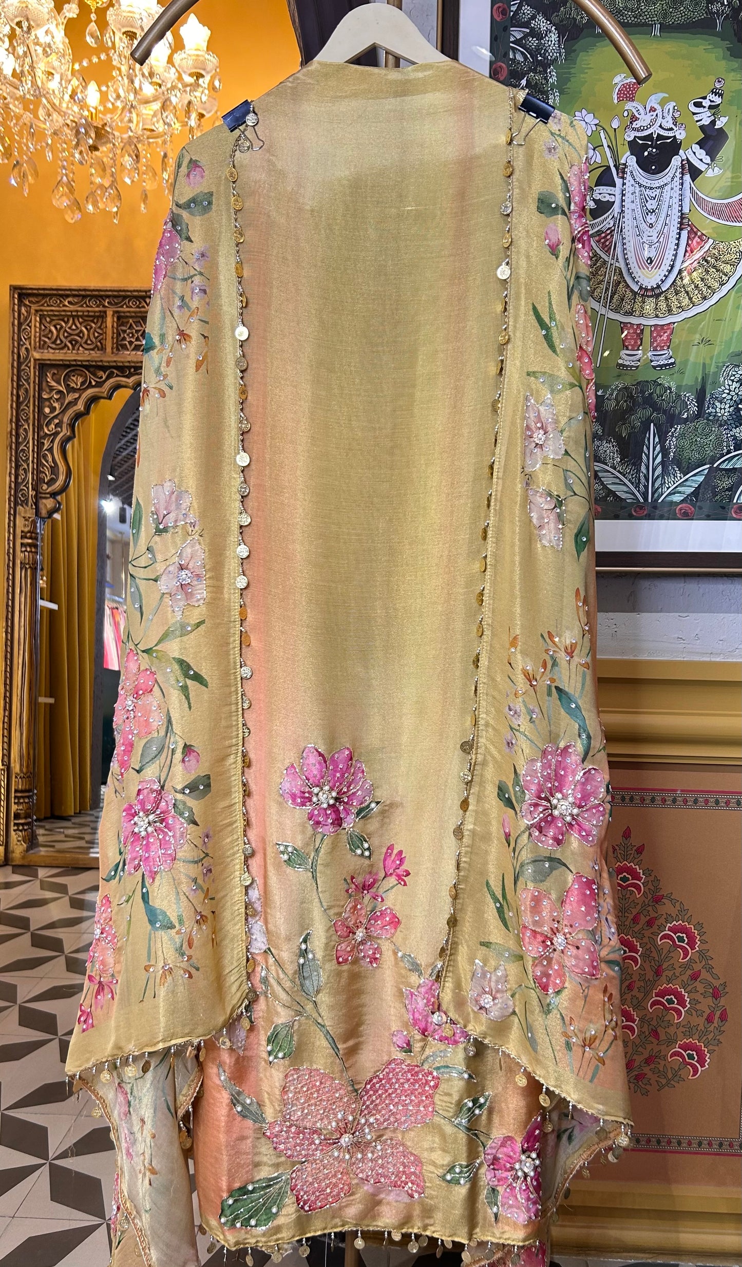 Gulbahaar Organza Suit