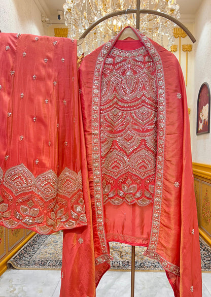 Aureza Organza Sharara Set