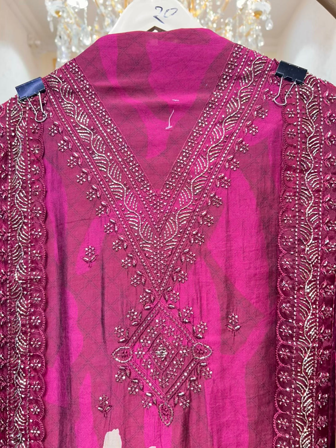 Siyana Artline Suit (Dark Pink)