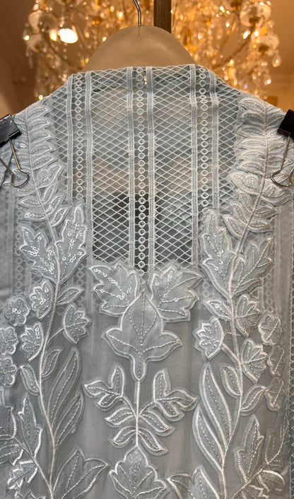 Elara Lace Organza Suit