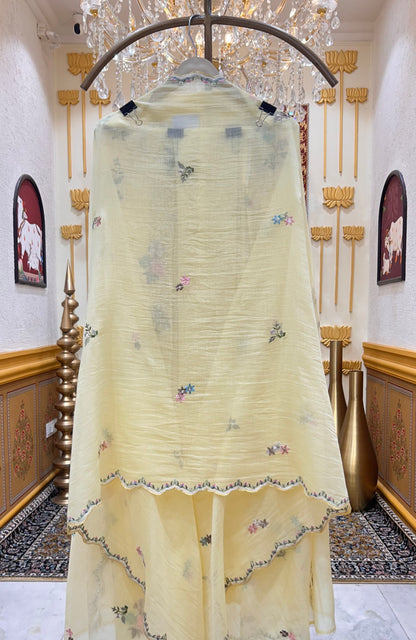 Vihana Resham Grace Suit (Yellow)