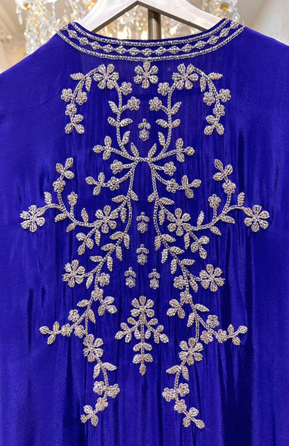 Elina Chinon Handwork Sharara Set (Purple)