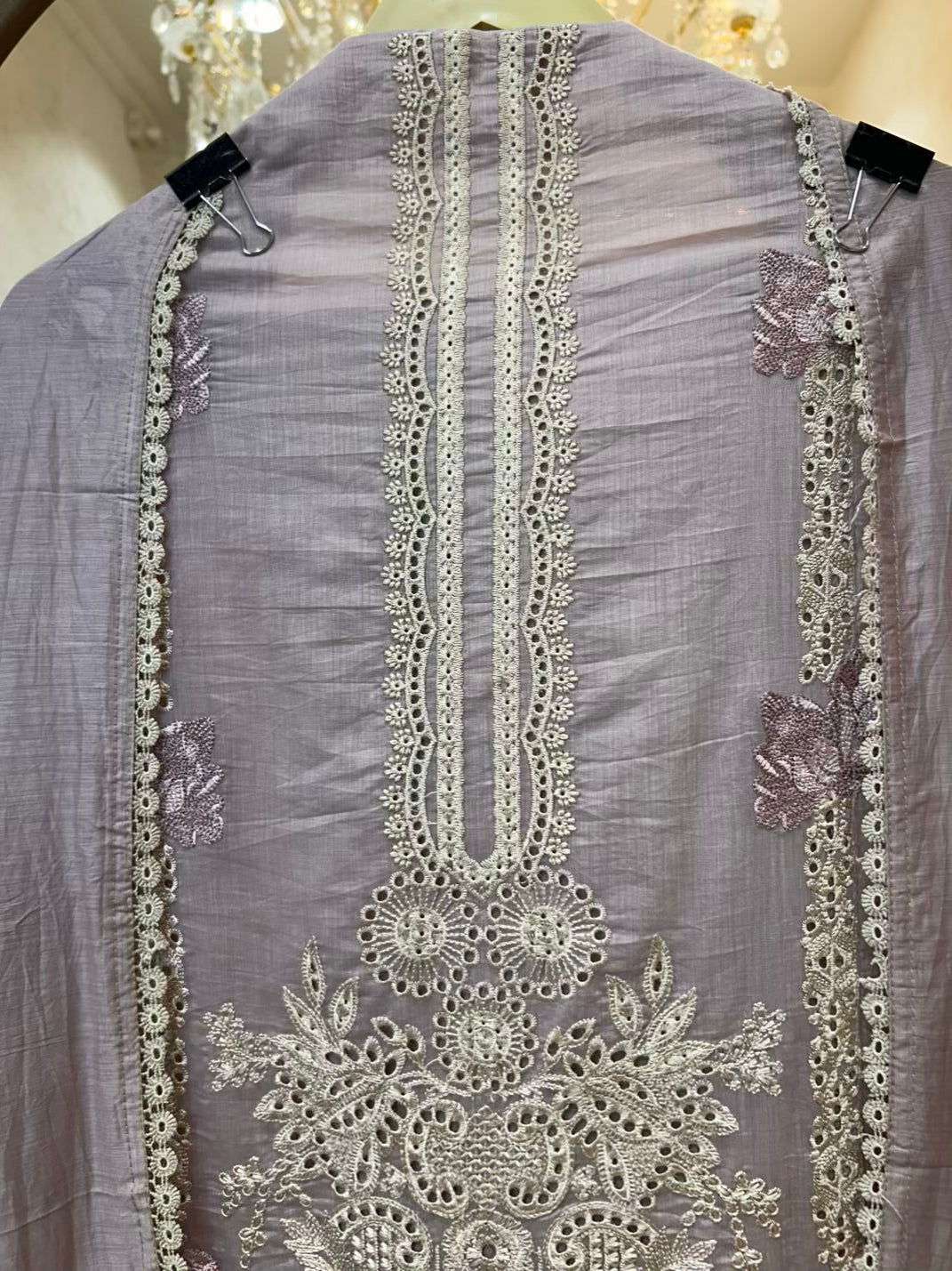 Zivara Chikankari Chanderi Suit