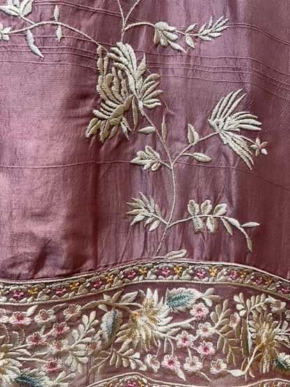 Meher Summer Silk Élan Suit (Pink)