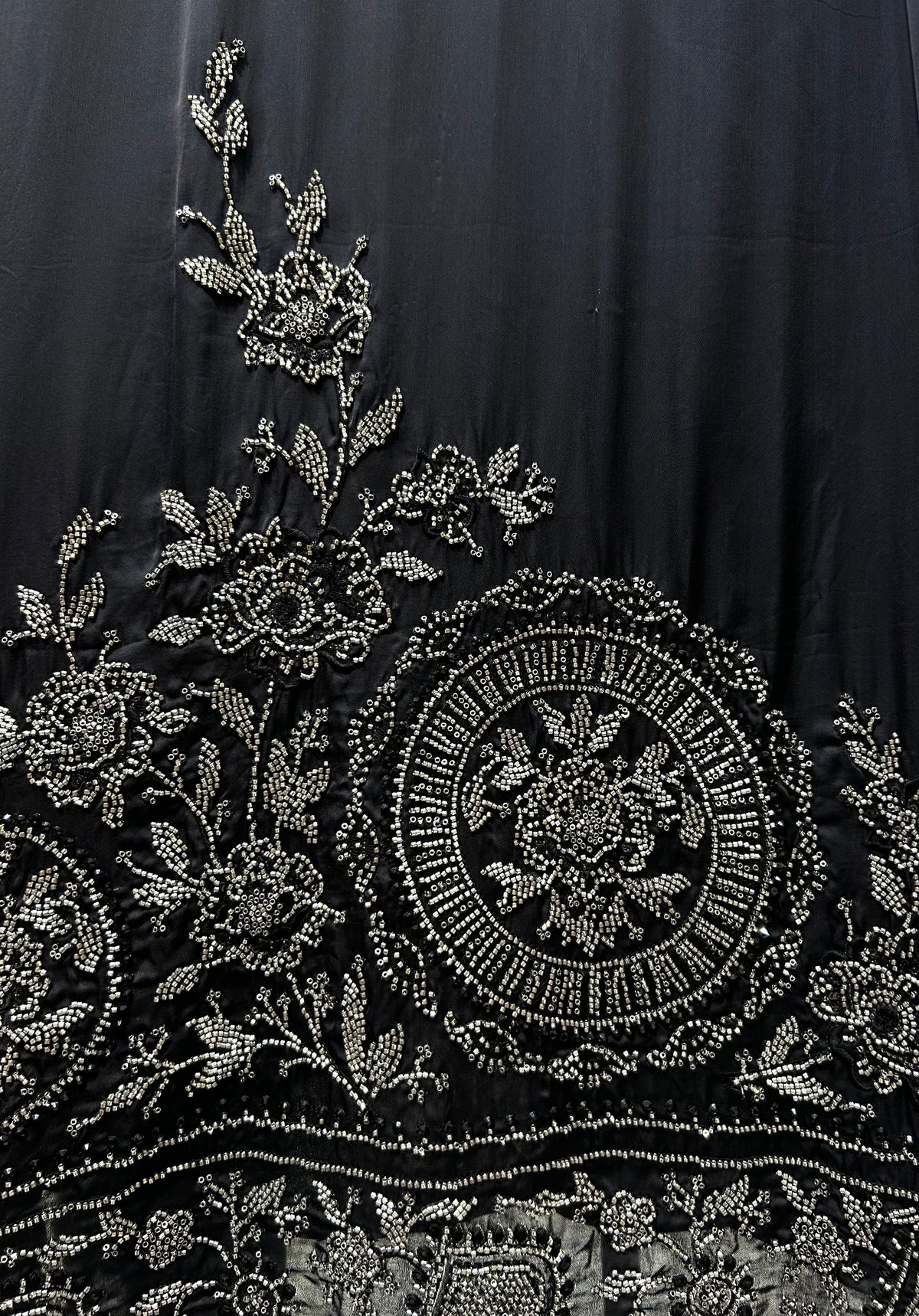 Meherafshan Crepe Suit