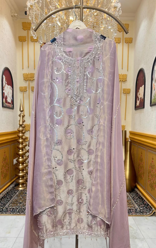 Zehraani Noorloom Suit (Lavender)