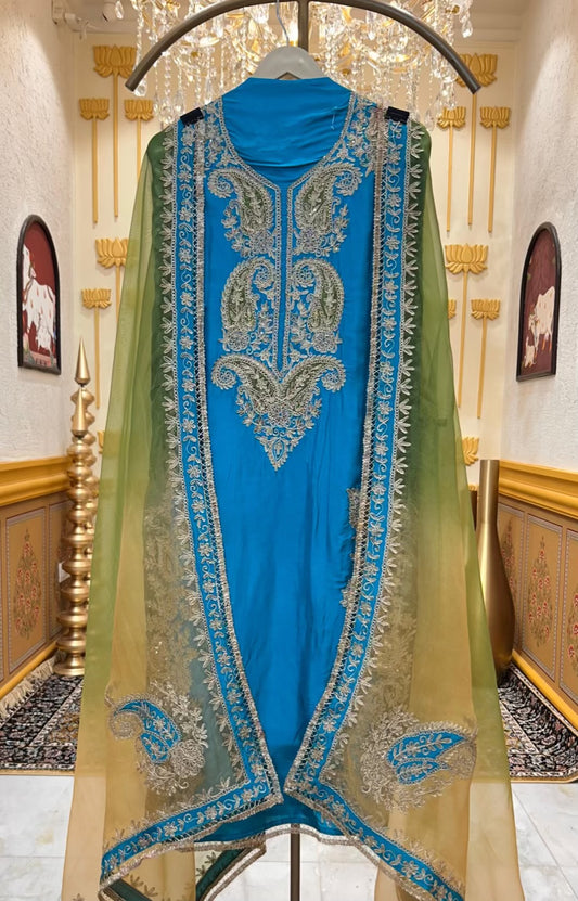 Riyara DoriÉclat Suit (Turquoise)