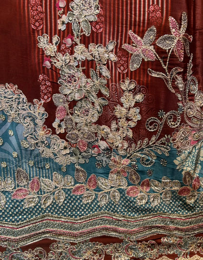 Naaz-e-Zari (Red)