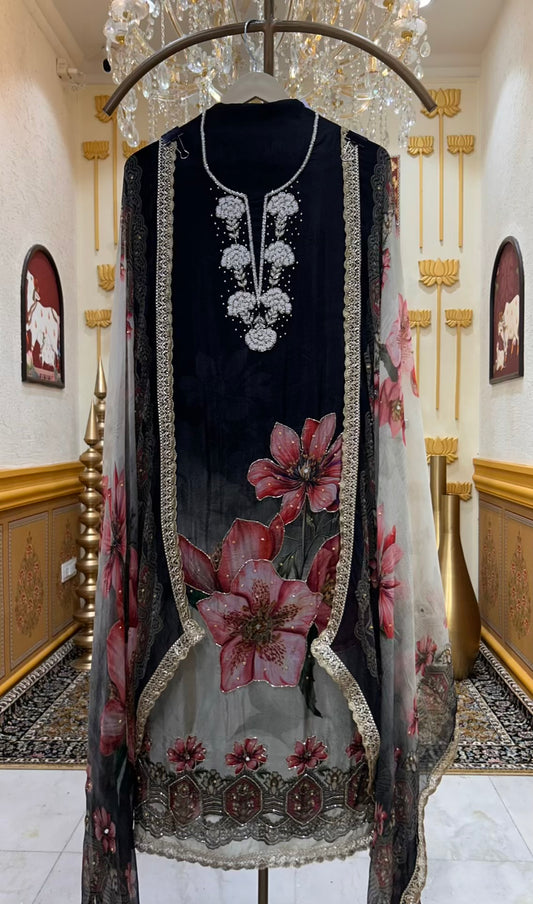 Elvaira Crush Élan Suit (Black)