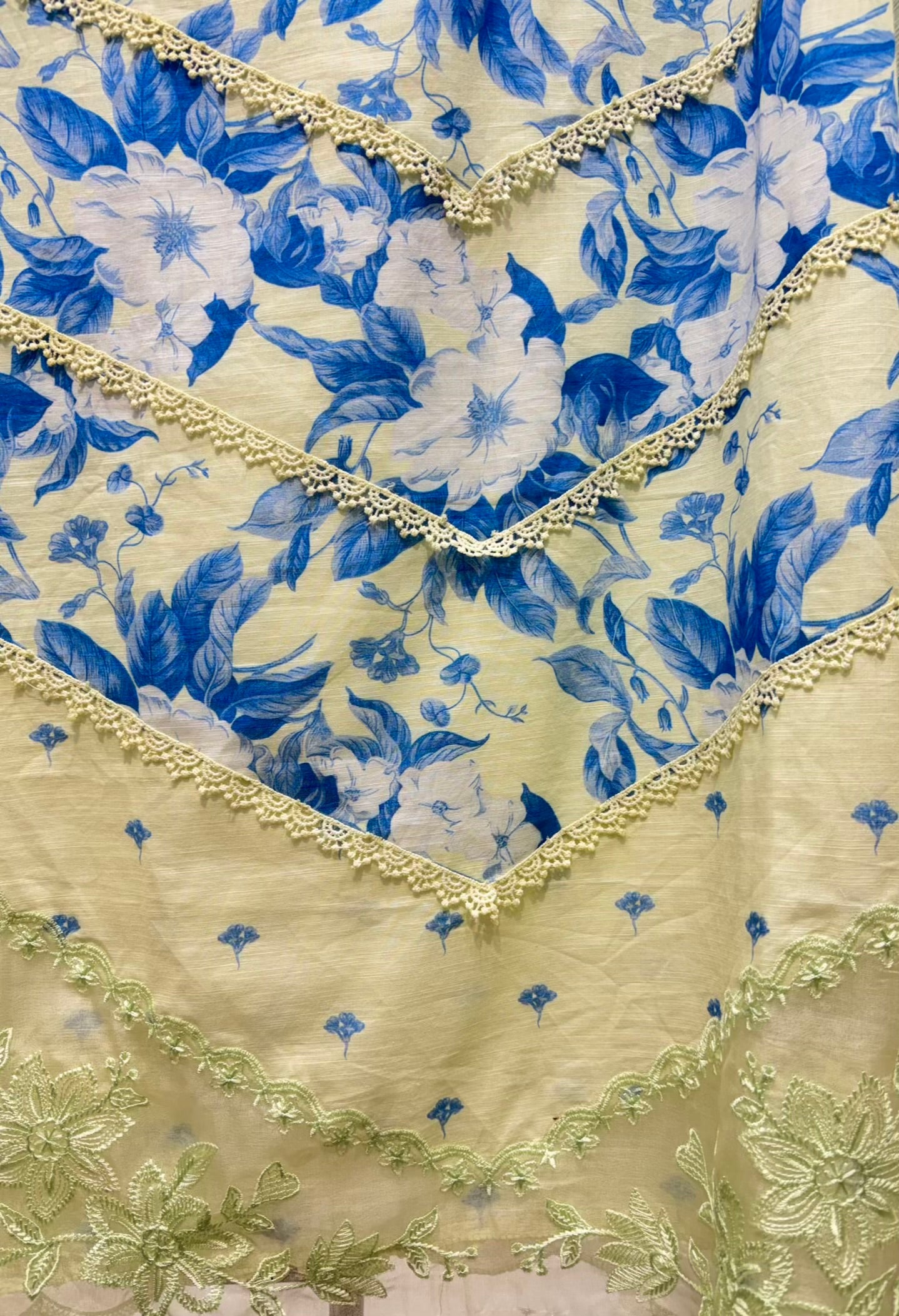 Noorie Cotton Lace Suit