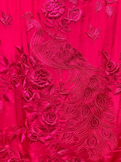 Zehriya Embroiré Suit (Magenta)