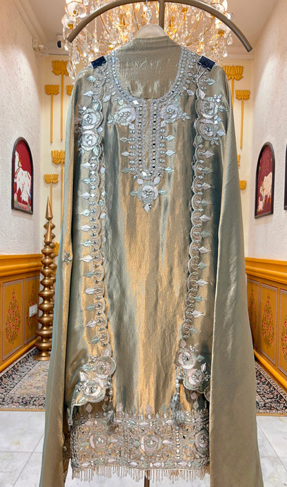 Zar Afshan Organza Suit
