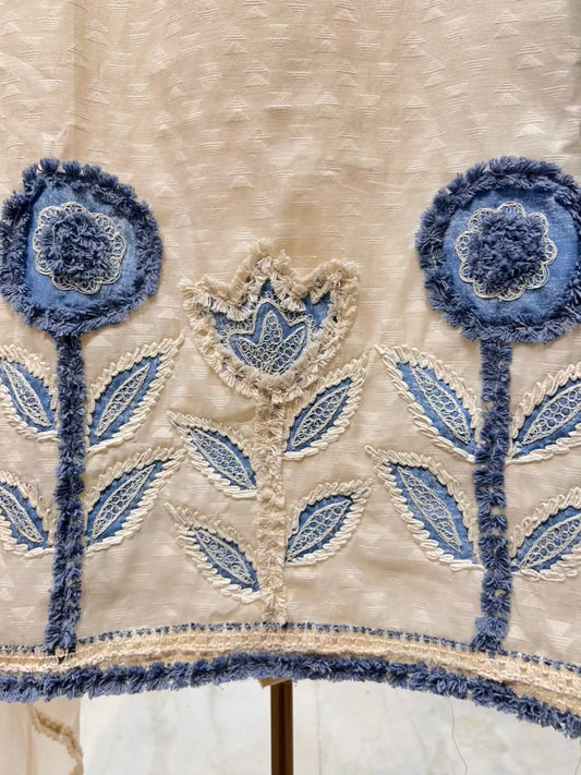 Zarelle Threadveil Chanderi Suit