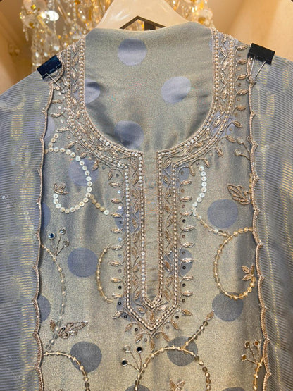 Zehraani Noorloom Suit (Powder Blue)