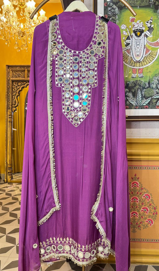 Chaand-e-Noor (Purple)