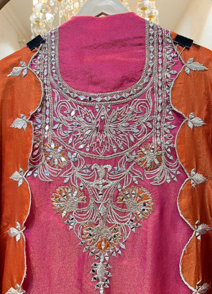 Sitara Veil Silk Suit