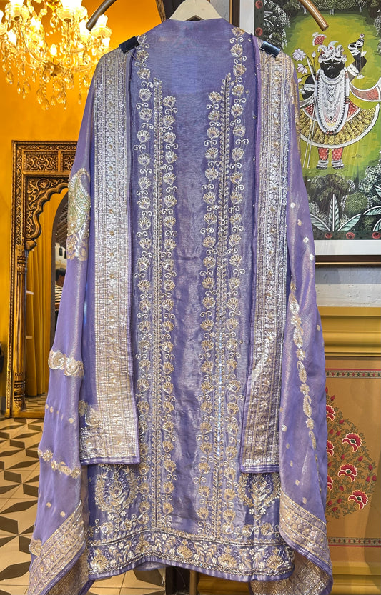Aksheen Organza Suit