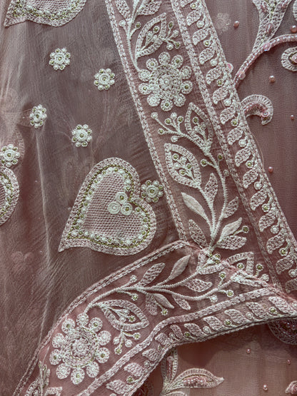 Aveera Handcrafted Georgette Suit