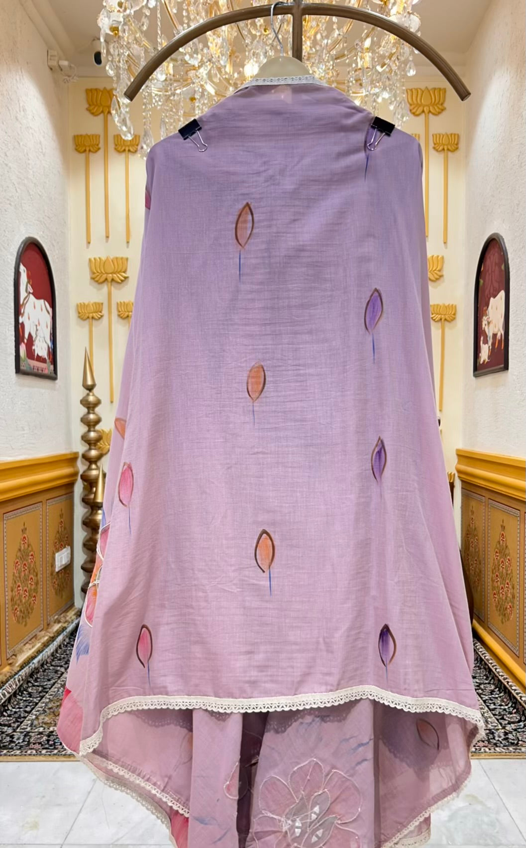 Eshra Handpaint Mirror Mul Suit