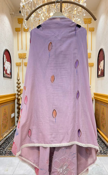 Eshra Handpaint Mirror Mul Suit