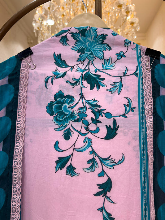 Mireya Printed Cotton Suit