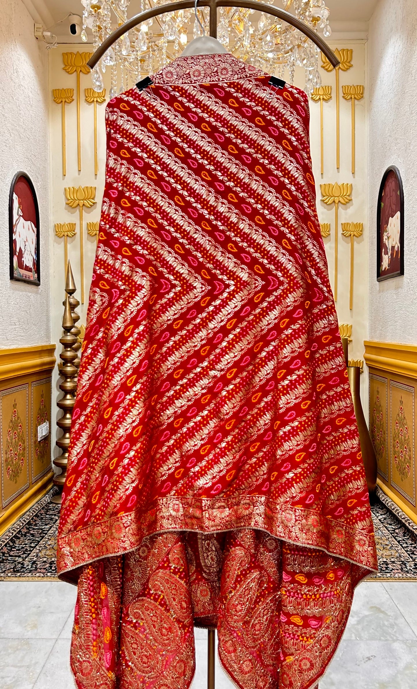 Zareva Bandhani Suit