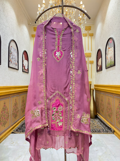 Kanakshi Leatherwork Suit