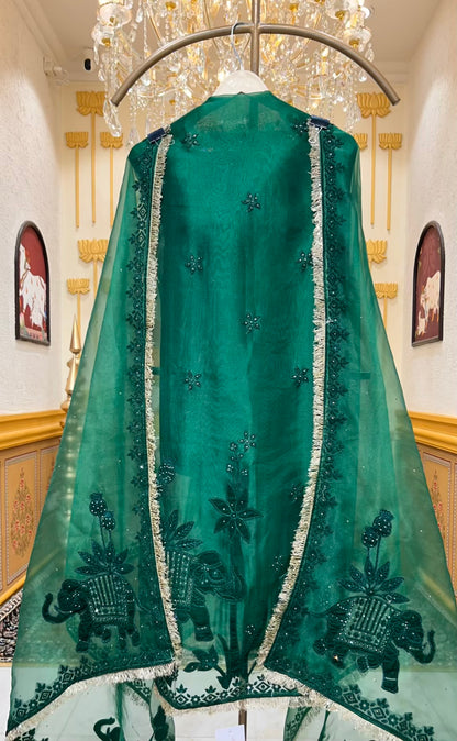 Velmira PatchÉlan Suit (Green)