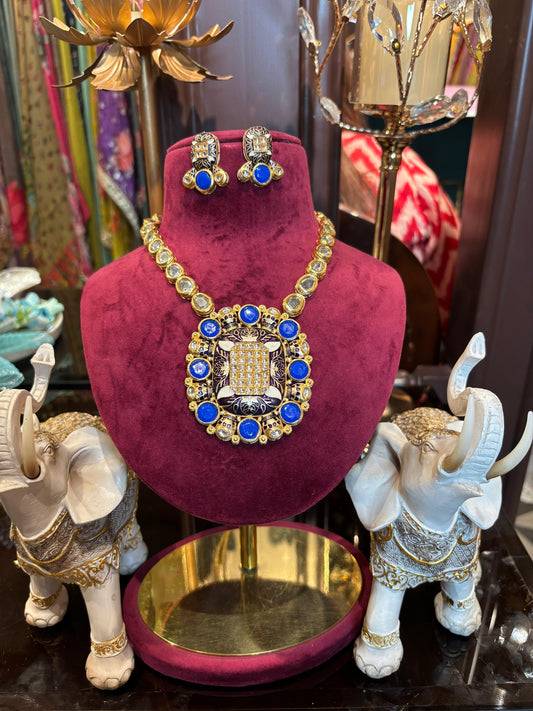Maharani Vilas Set (Blue)