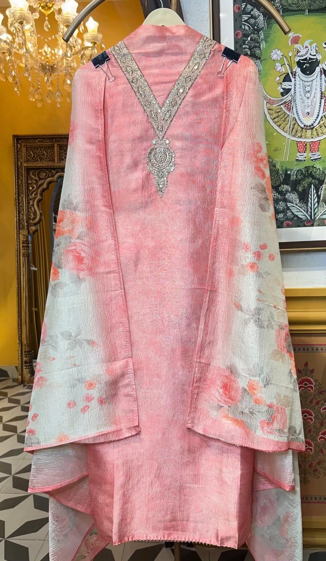 Zarehza Tissue Suit (Pink)