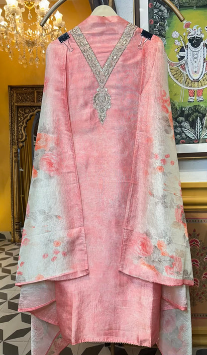 Zarehza Tissue Suit (Pink)