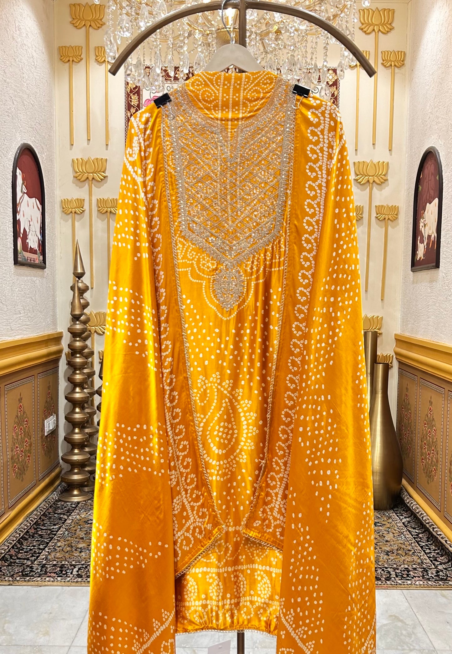 Arisha Bandhani Suit
