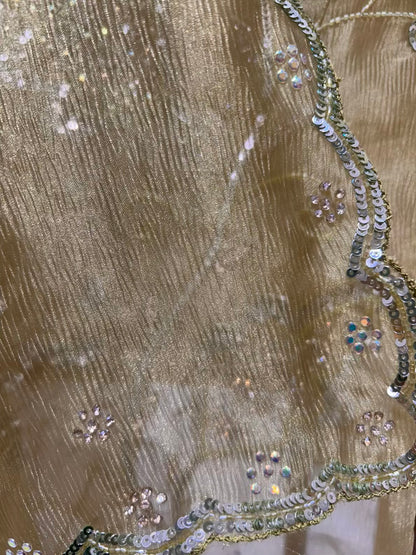 Ayleen Shimmer Stone Suit (Mehendi Green)