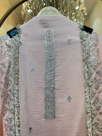 Arezya Mul Kinari Suit (Pink)