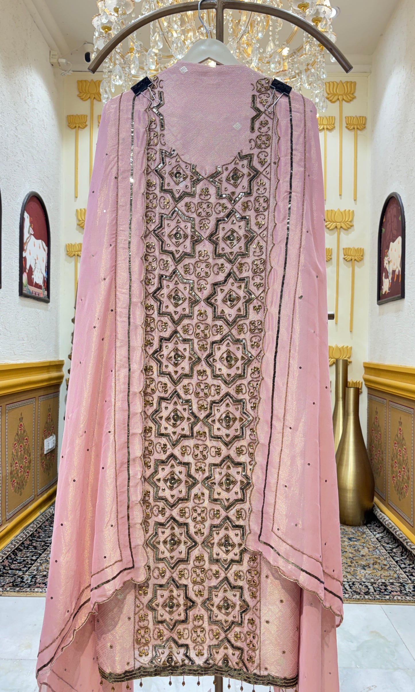 Gulbahaar Brocade Suit