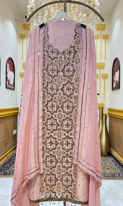 Gulbahaar Brocade Suit