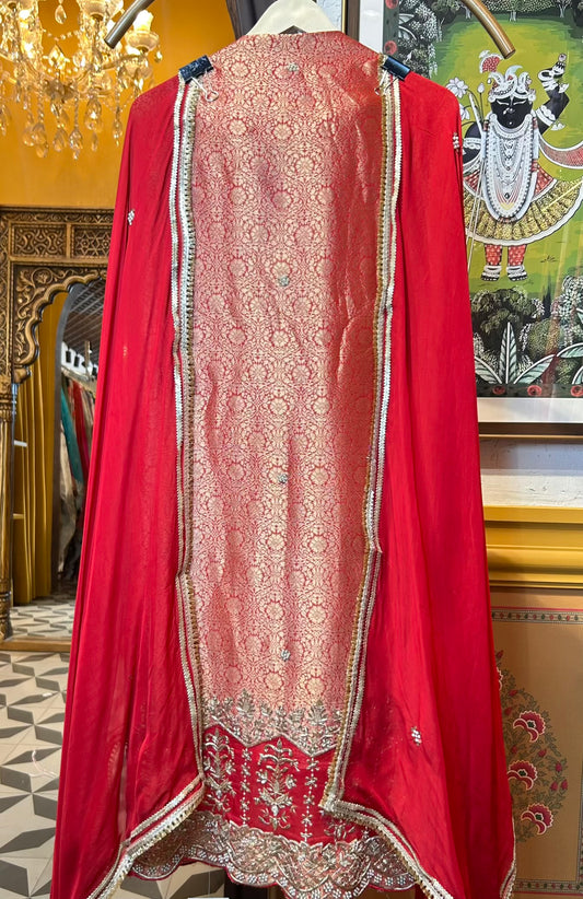 Zarposh Brocade Suit