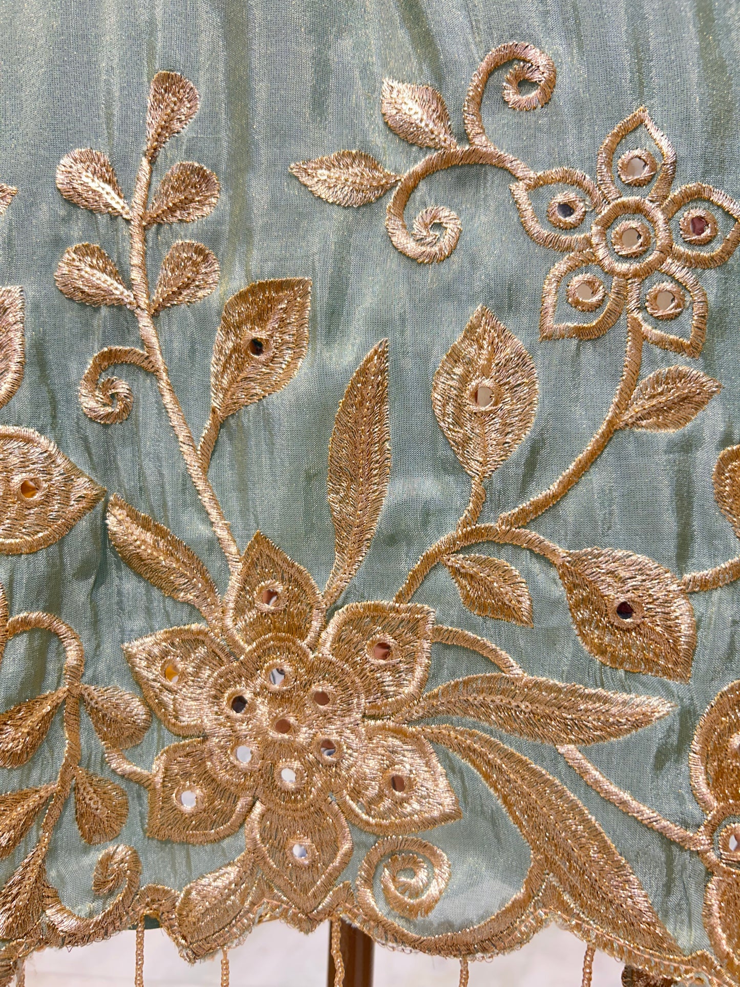 Ruhanshi Shimmer Silk Suit